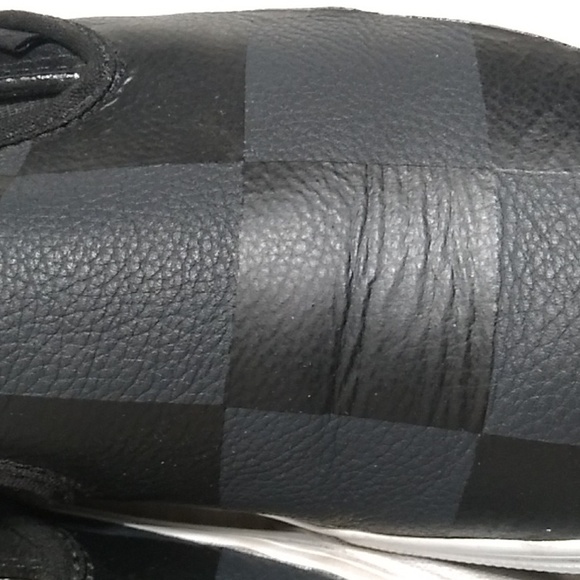 Like New Unisex Checkered Vans Shoes Sz.8 Womens Sz.9.5 Worn 1 or 2x Max - Picture 5 of 14